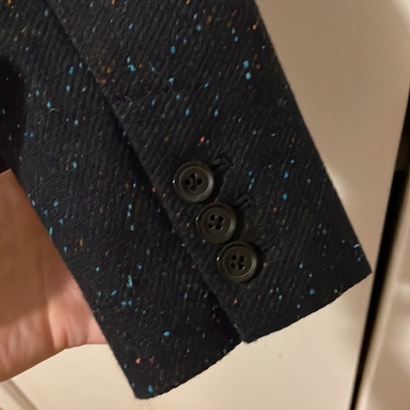 Banana republic navy wool jacket - Picture 3 of 6